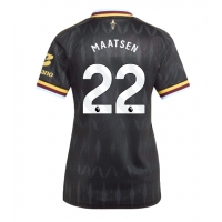 Aston Villa Ian Maatsen #22 Bortatröja Dam 2026-27 Kortärmad
